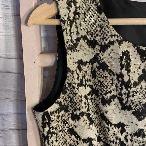 💝 3/$75 Nine West Metallic Fit and Flare Dress - Picture 5 of 7